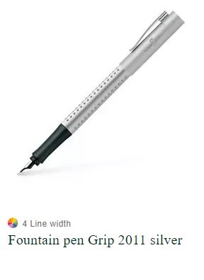 Fabber Castell Pen 4